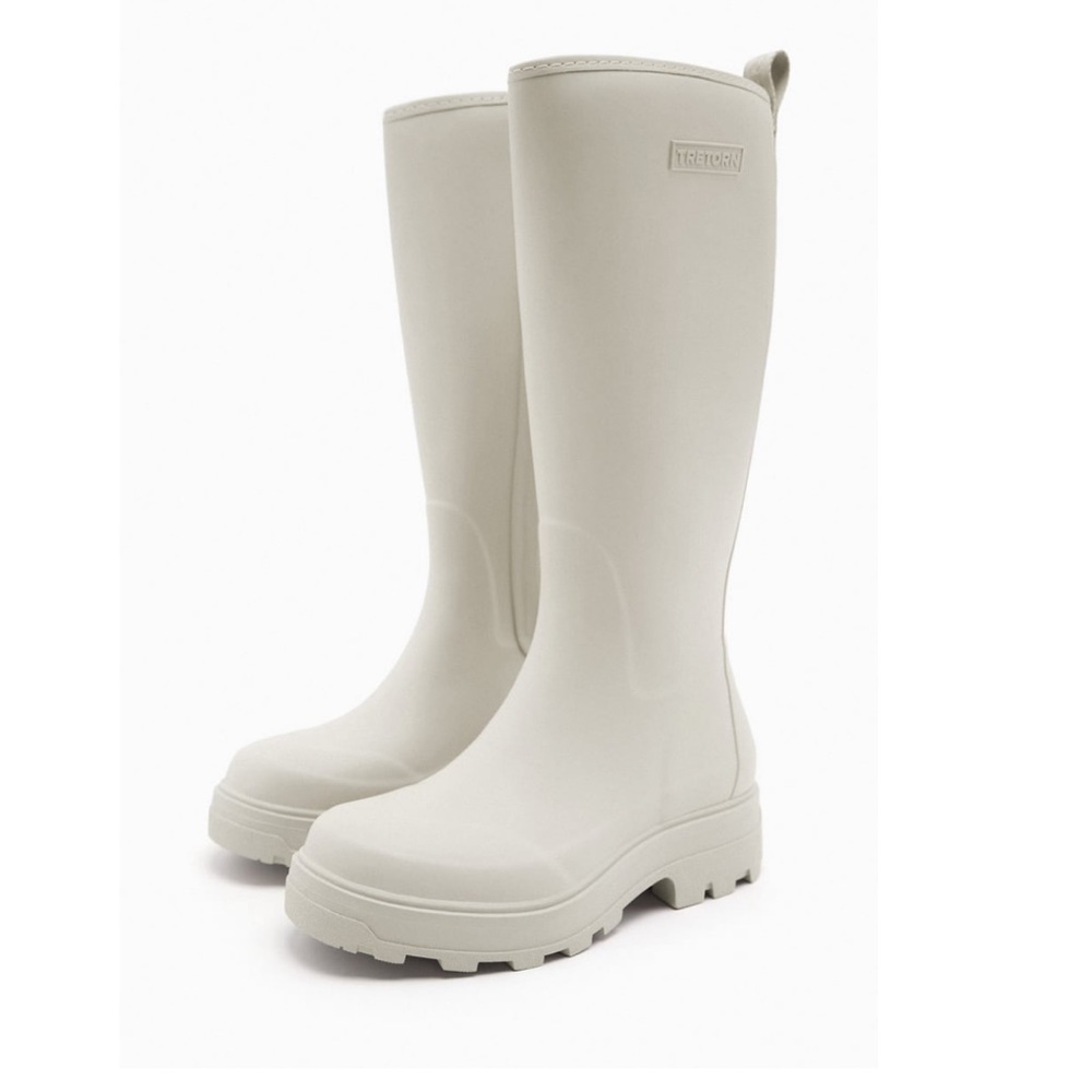Zara flat rain boots Tretorn X Zara - Picture 2 of 5